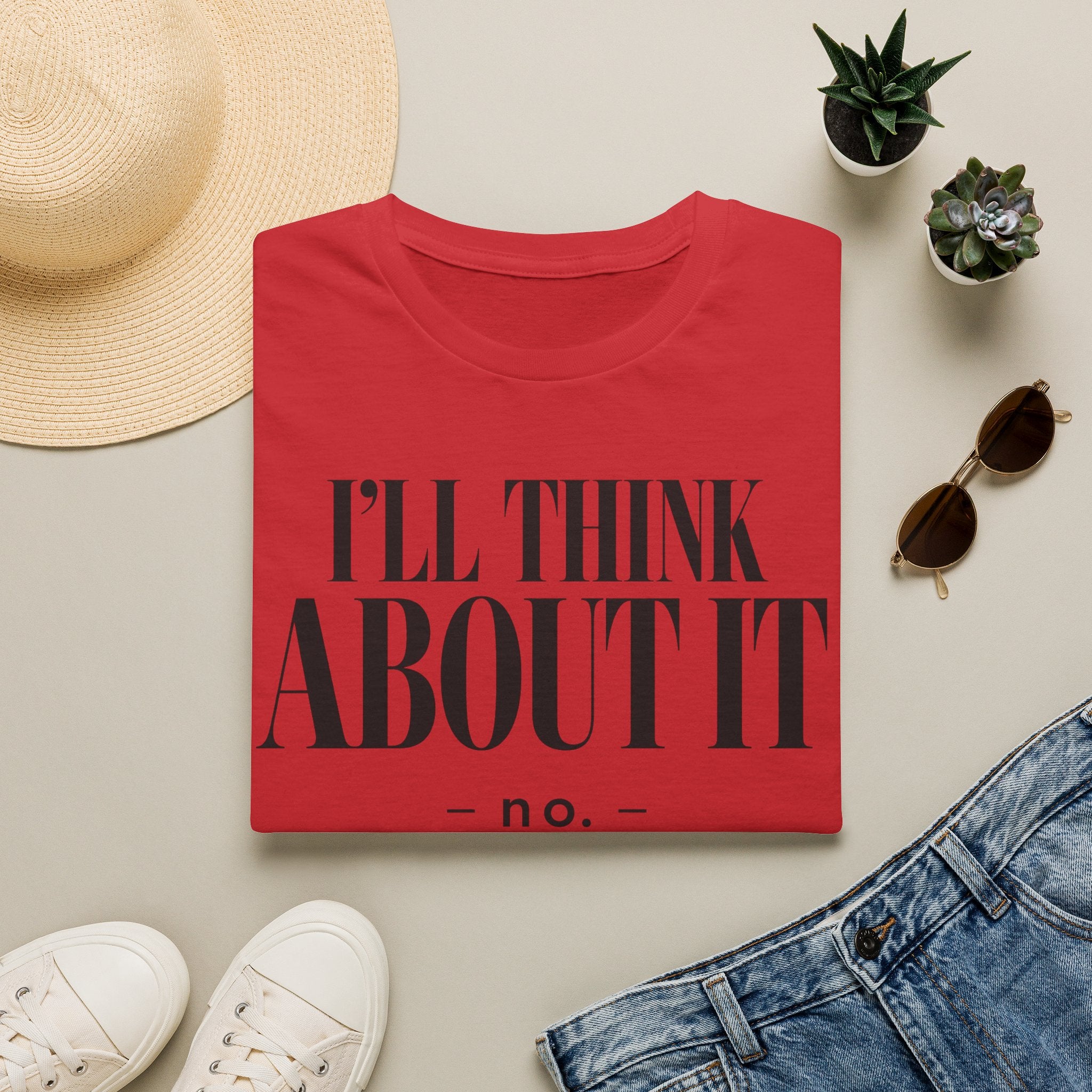 I'll think about it.... no