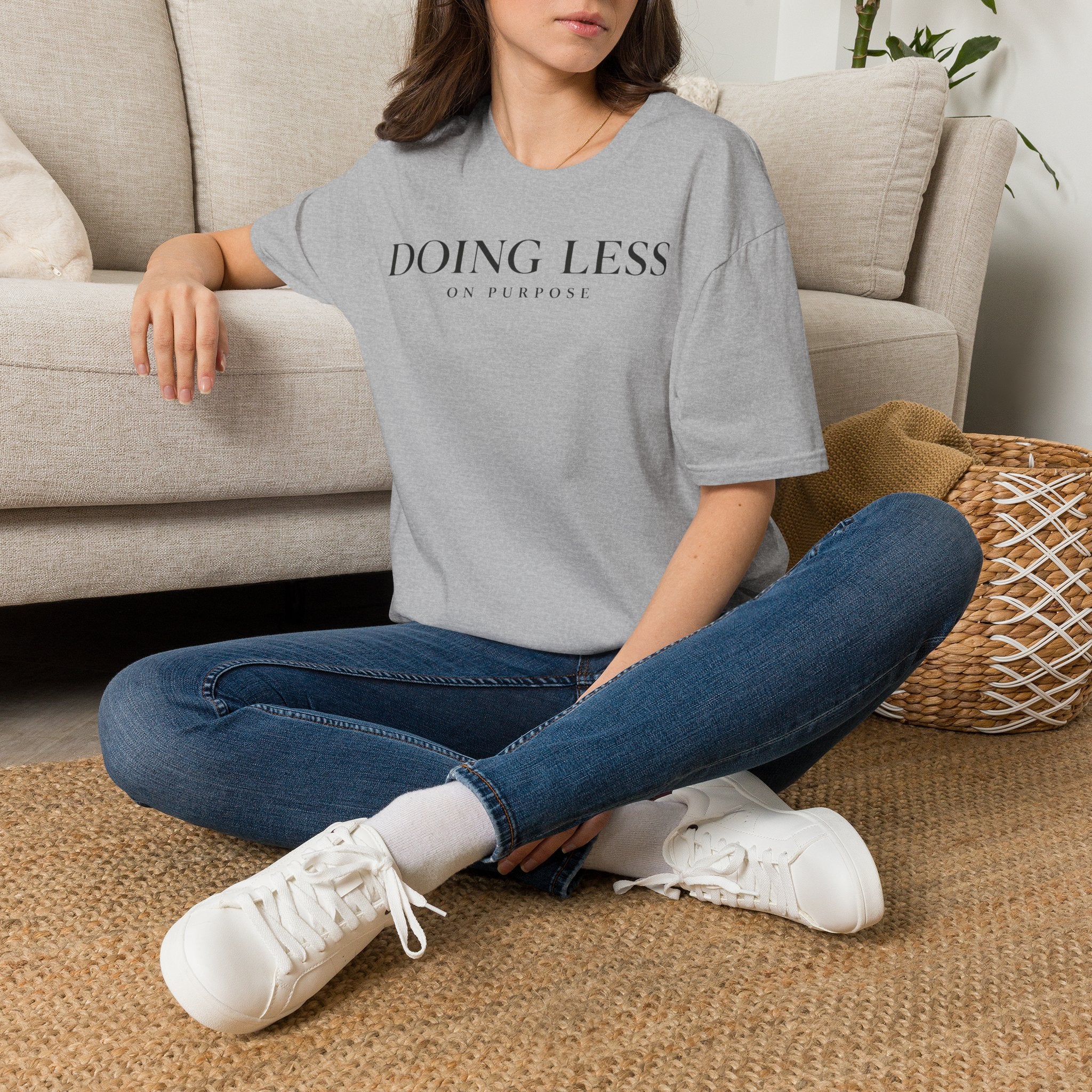 Doing less on purpose