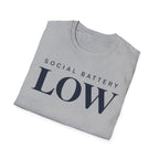 Social battery low