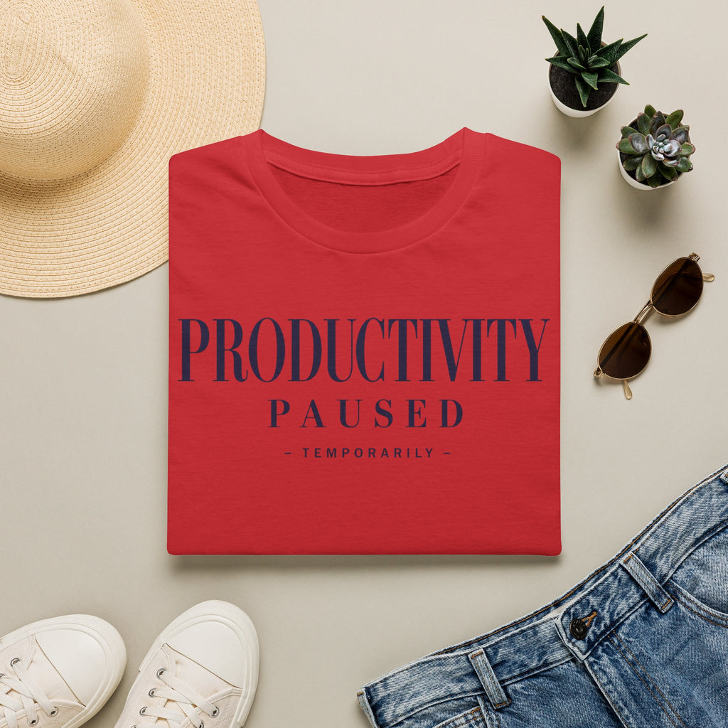 Productivity paused....temporarily