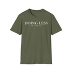 Doing less on purpose