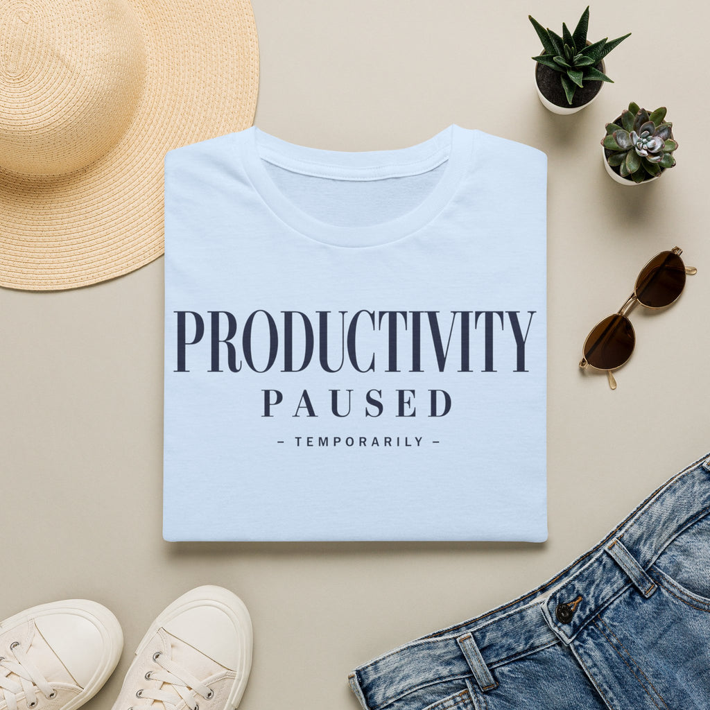 Productivity paused....temporarily