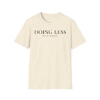 Doing less on purpose
