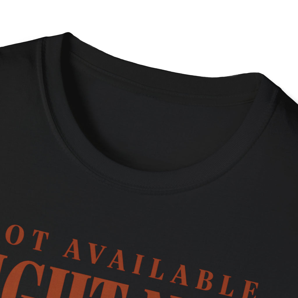 Not available right now