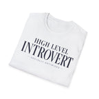 High level introvert... socially optimized