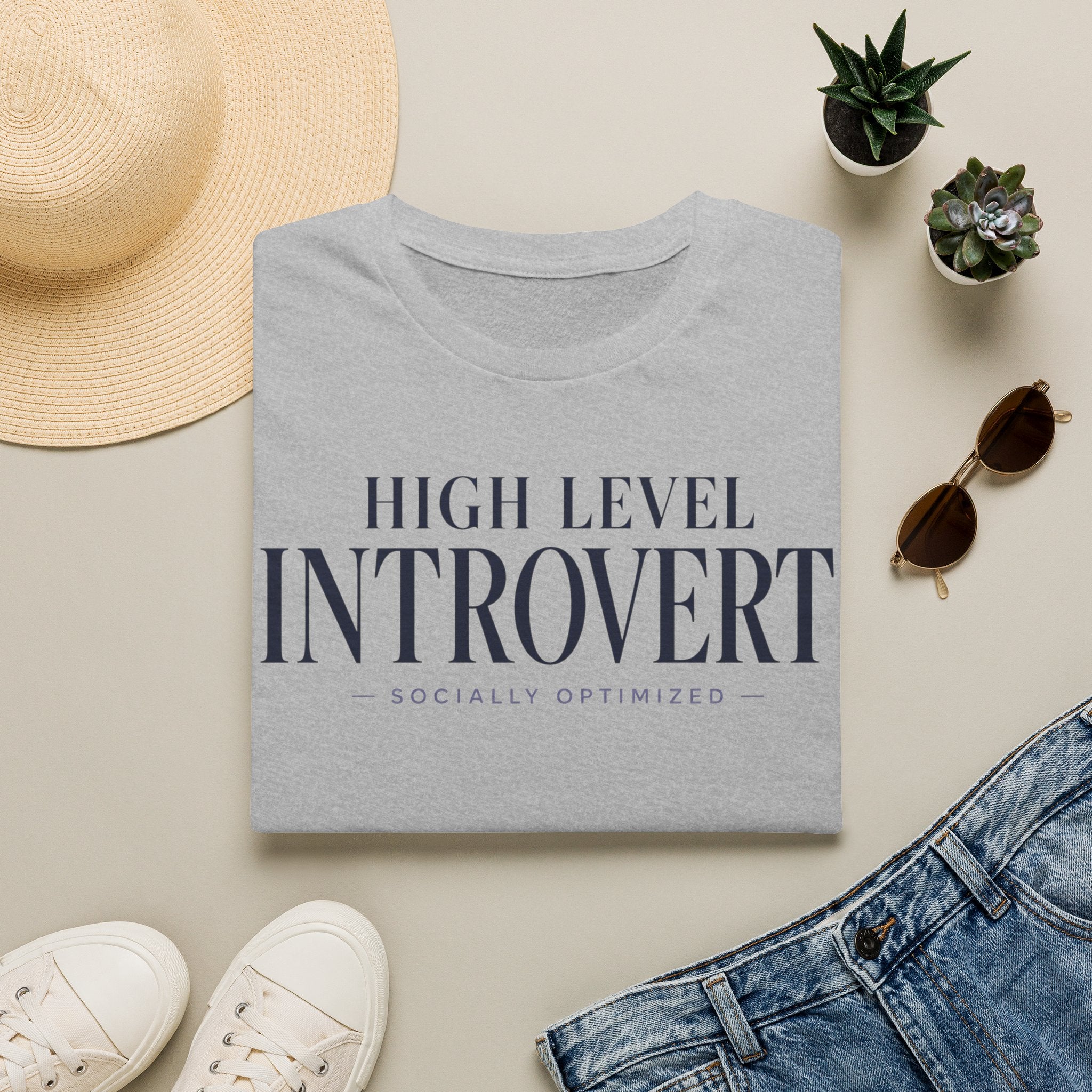 High level introvert... socially optimized