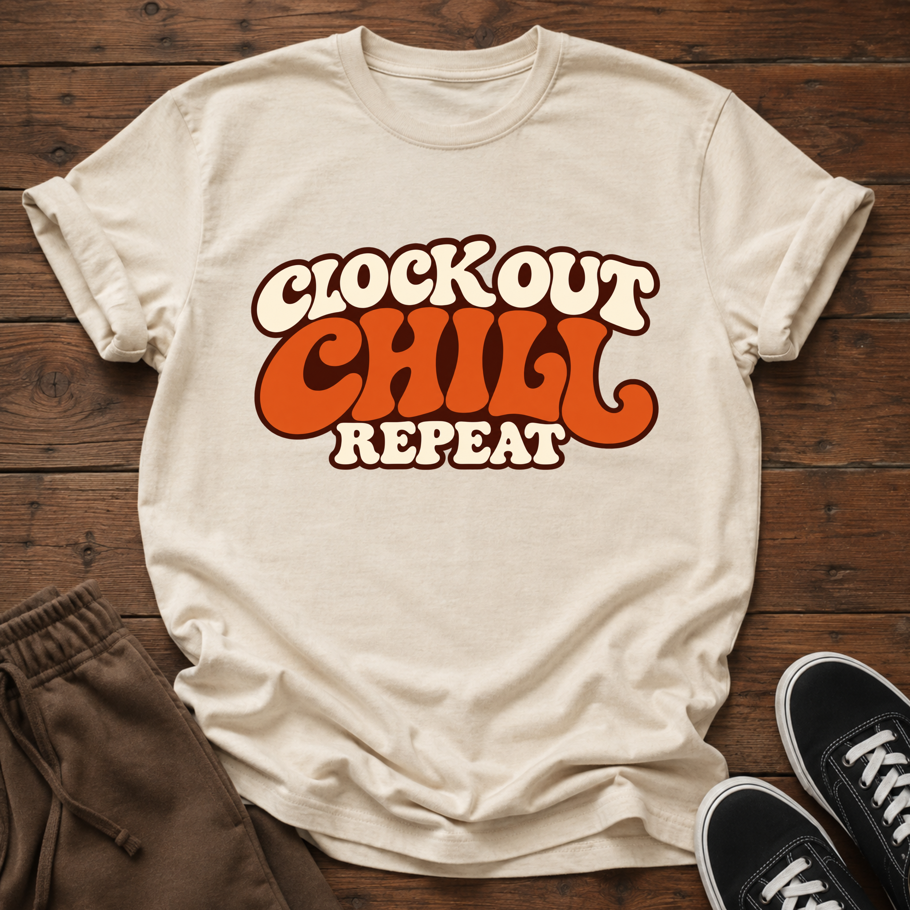 Clock out. Chill. Repeat