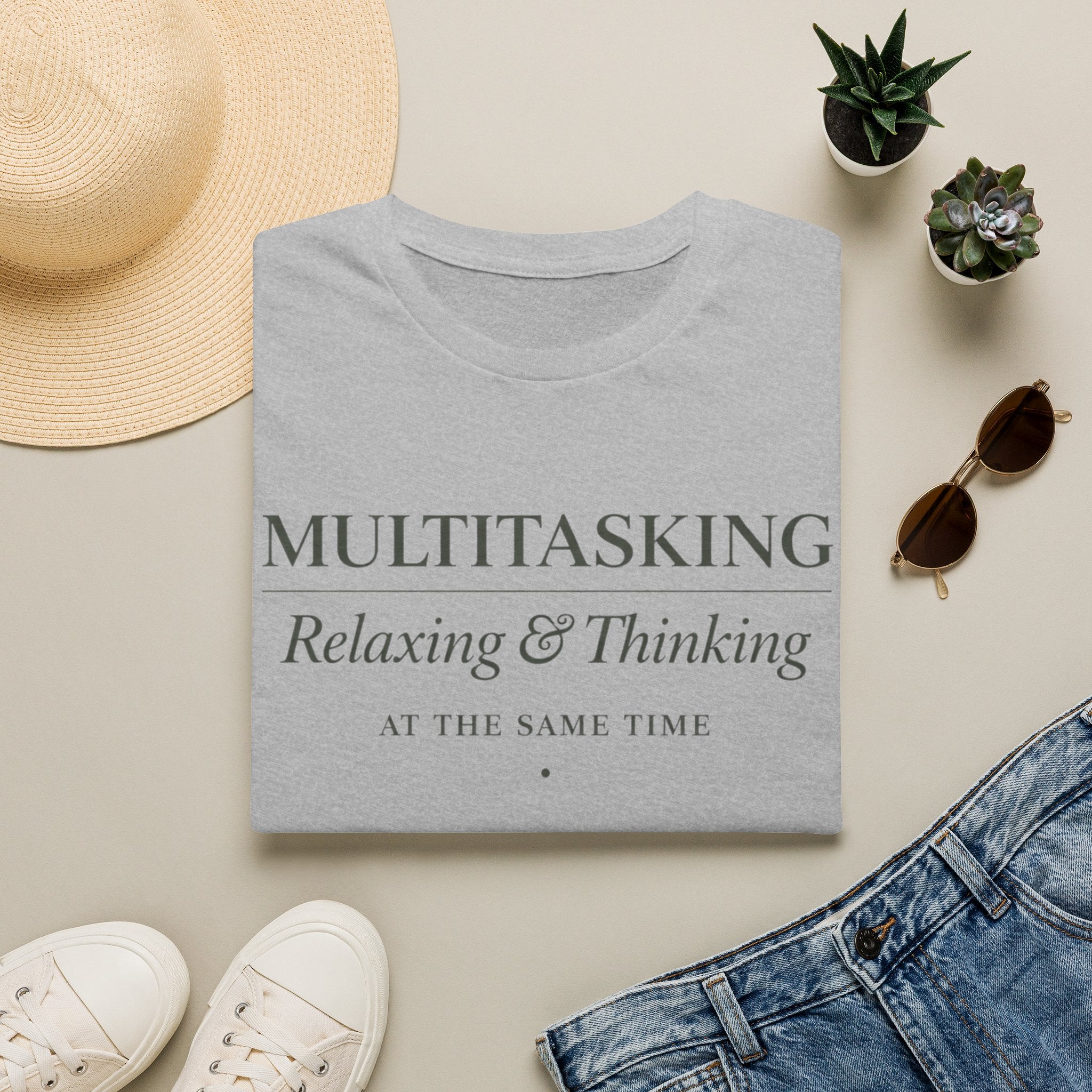Multitasking: Relaxing and Thinking
