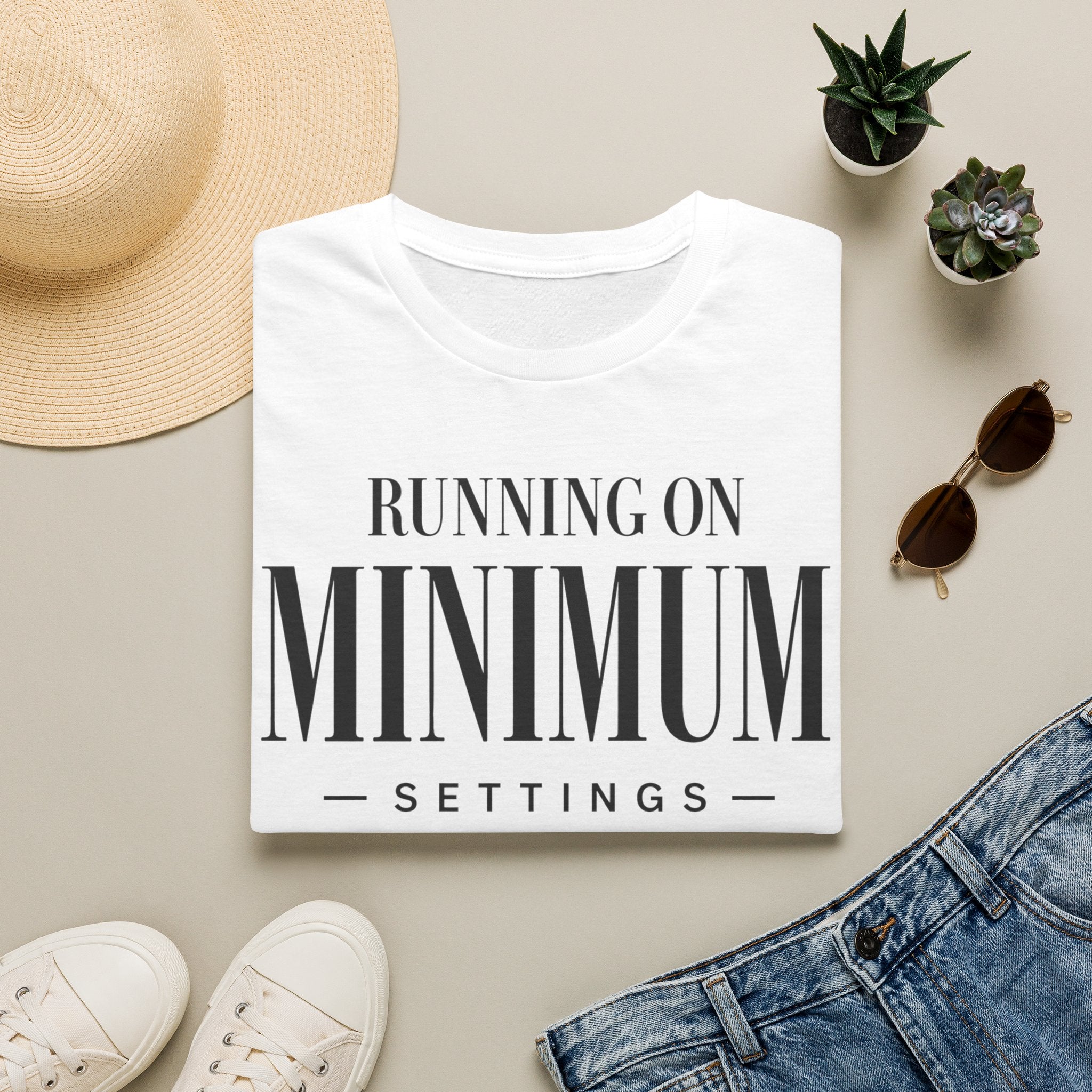 Running on minimum settings