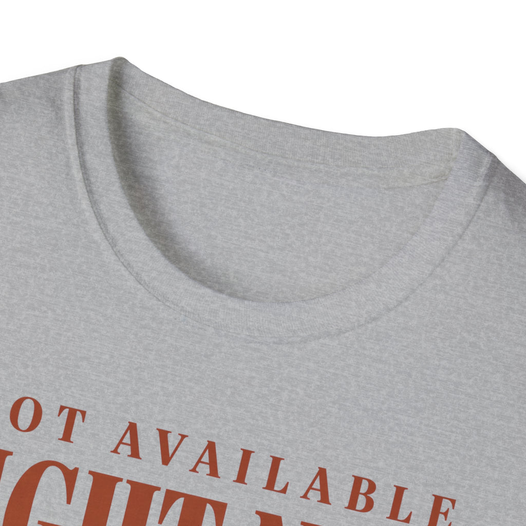 Not available right now