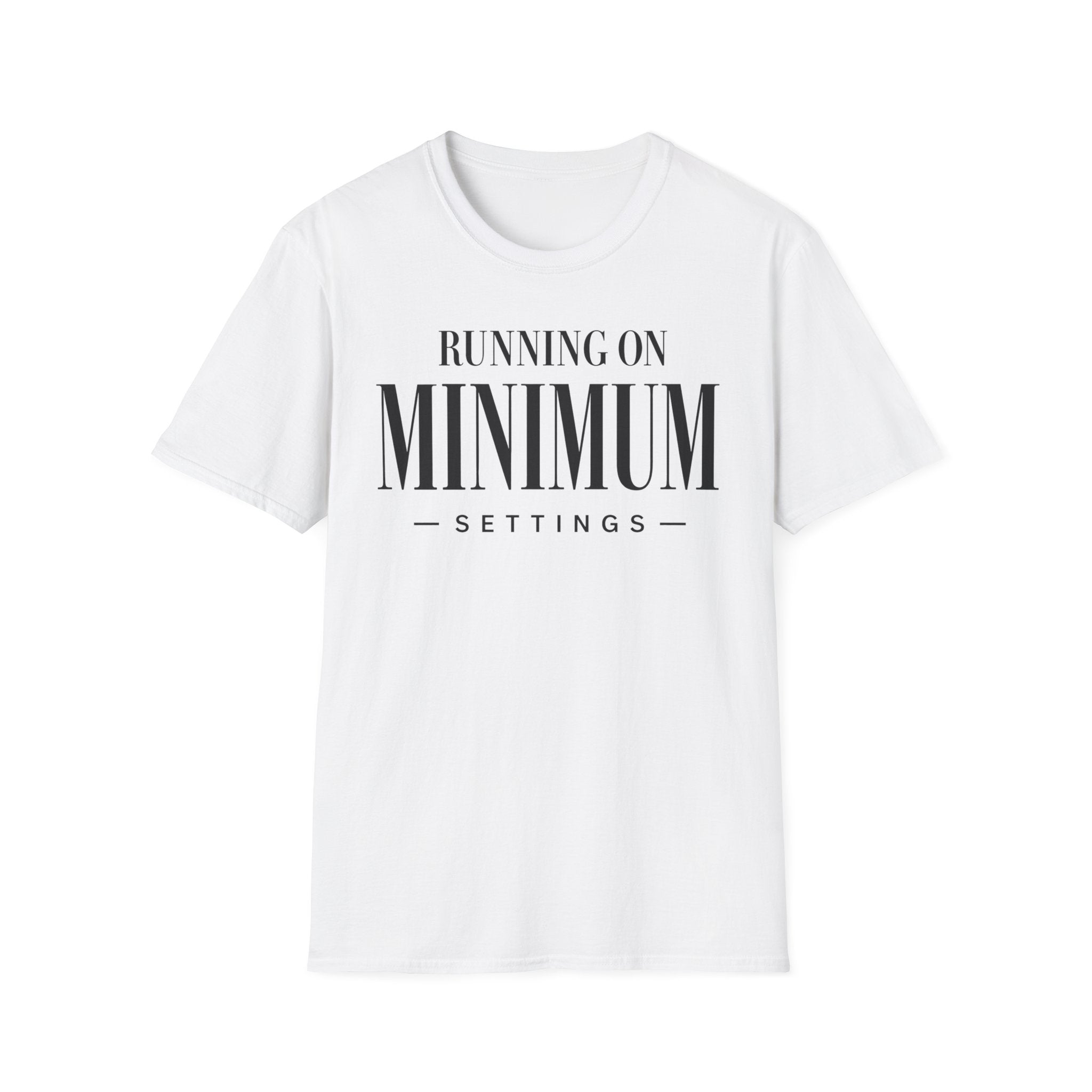 Running on minimum settings