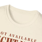 Not available right now