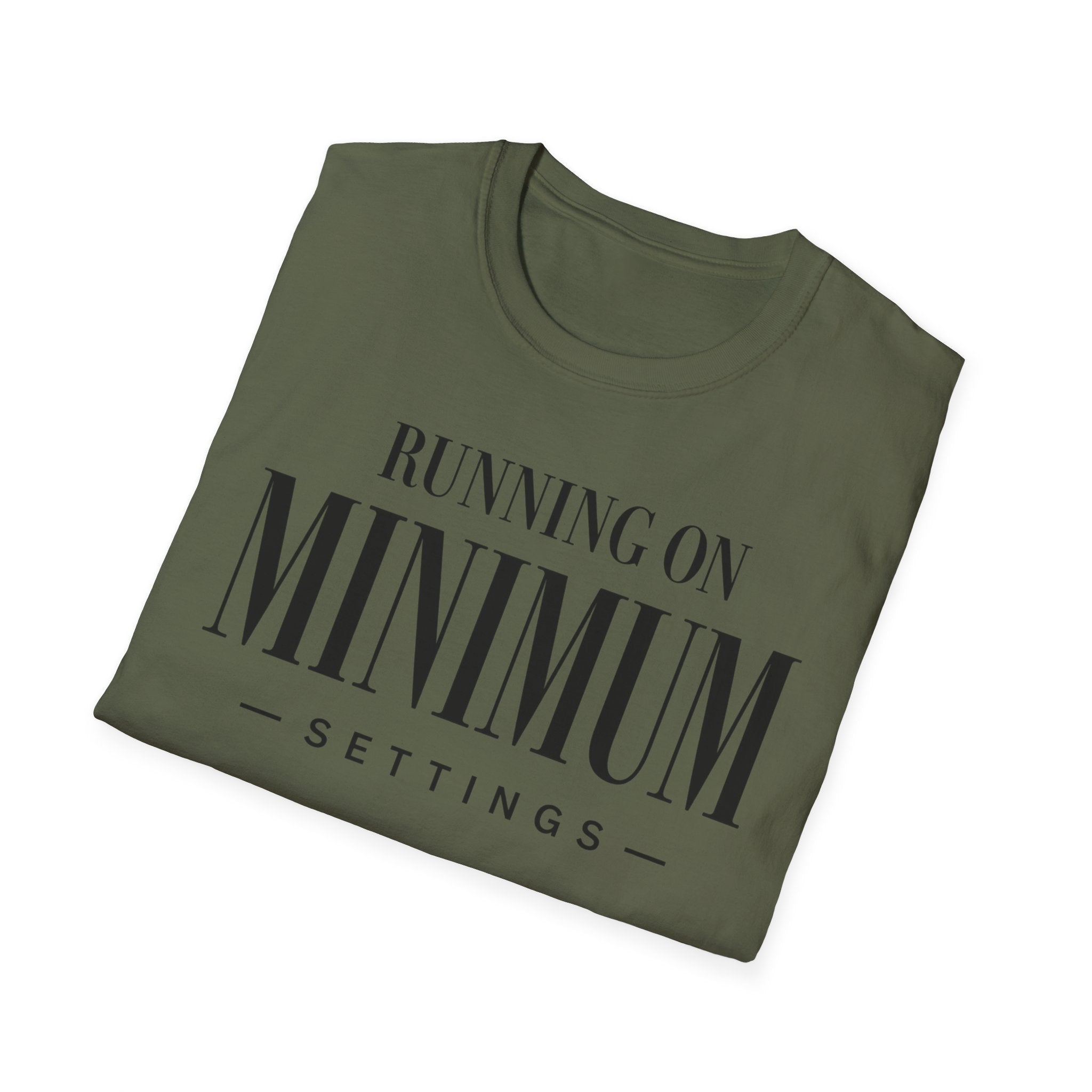 Running on minimum settings