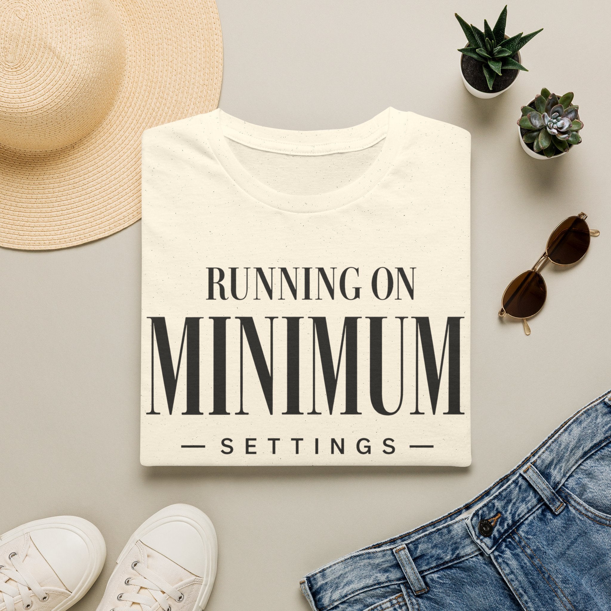 Running on minimum settings