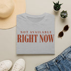 Not available right now