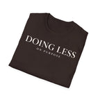 Doing less on purpose